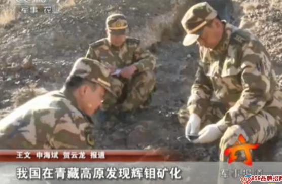我国在青藏高原发现辉钼矿化