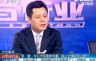 Xiamen Tungsten Pricing for CMOC