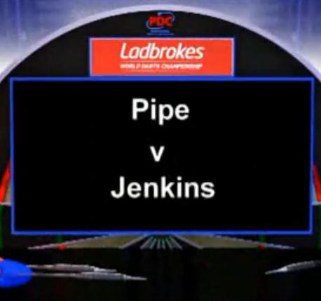 2013 世界飞镖锦标赛 第一轮 Pipe vs A Jenkins