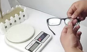 钨碳塑钢眼镜框